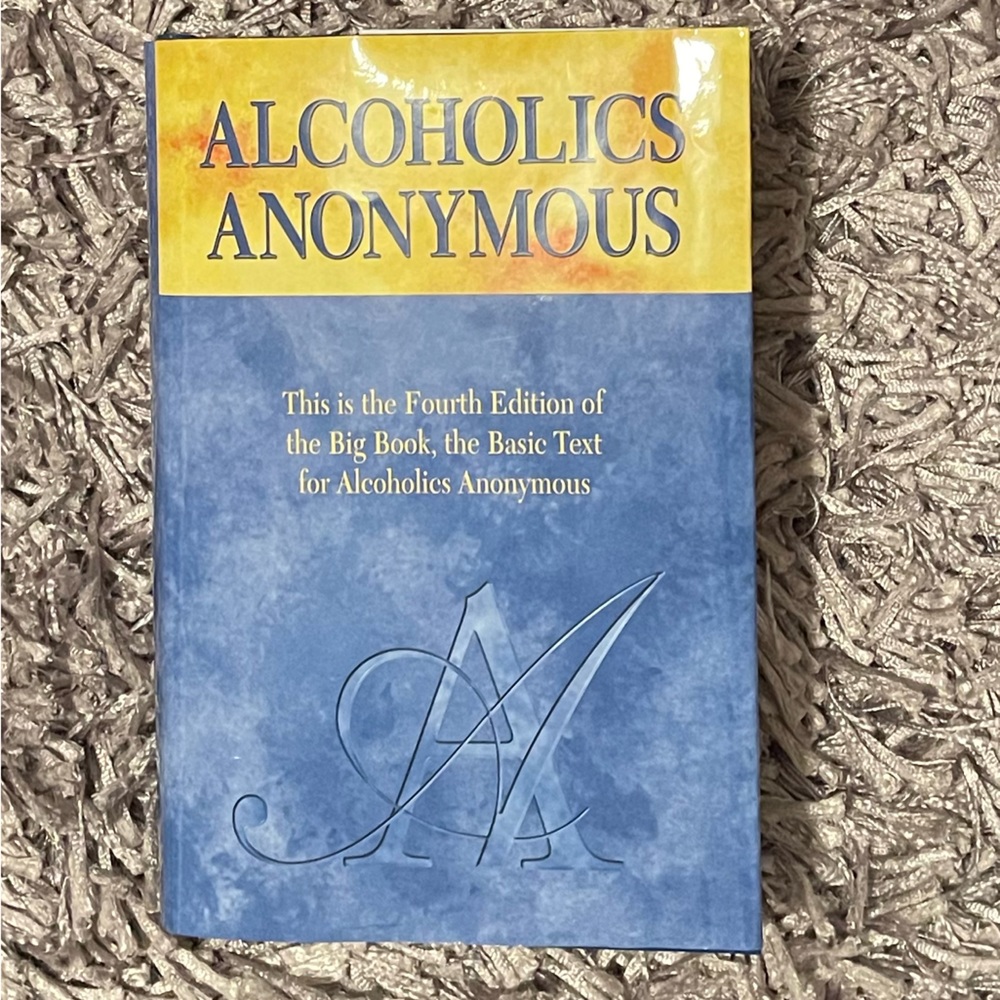 Alcoholics Anonymous - Big Book. Fourth edition Hardcover.